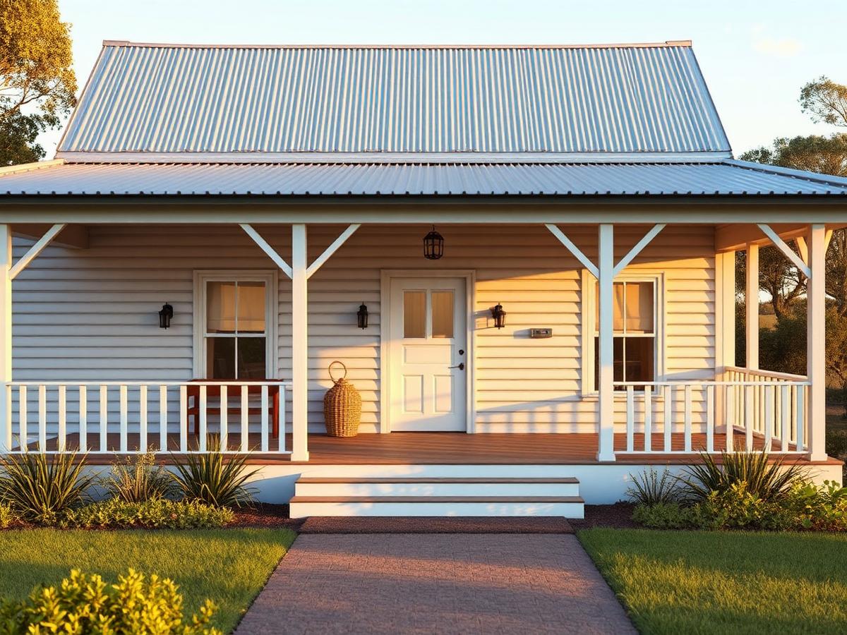 The Homestead traditional Australian country-inspired home with wrap-around verandah